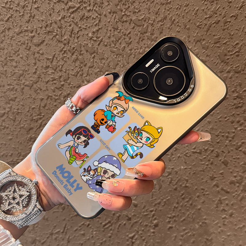 适用于华为pura70pro手机壳保护套pura70molly茉莉pro+新款高级感p60全包防摔p50的硅胶p40女款ultra小众好看 - 图3