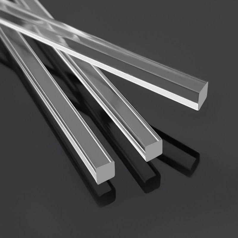 广告专用3*3mm插纸卡槽5*5亚克力方条三角有机玻璃加固边条四方棒,淘宝优惠券,粉丝福利购,淘宝优惠卷