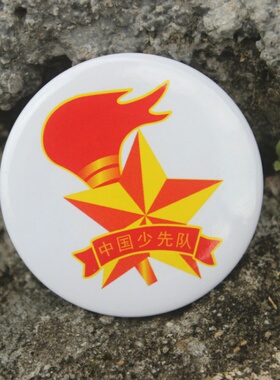 中国少先队员队徽标准小学生2025年少先队员佩戴徽章别针校徽磁