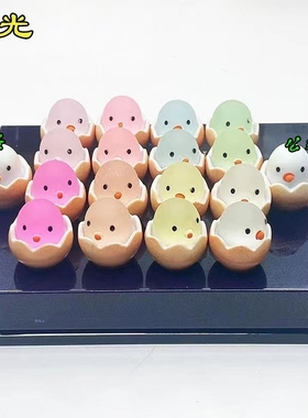 新款夜光立体皇冠小鸡手