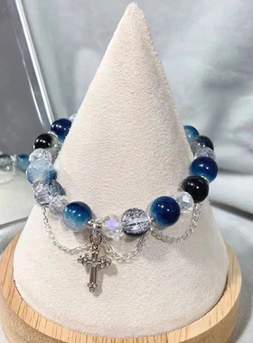 盗墓笔记手链手串男女张起灵同款高颜值十字周边同人印象小众设计