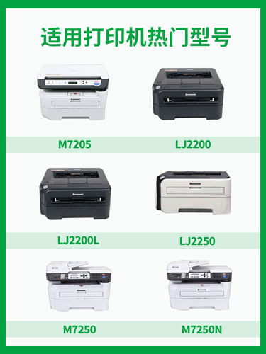 适用联想LT2822粉盒LJ2200L硒鼓m7250N打印机7215 2250N LD2822墨盒兄弟MFC7340 tn2115 dr2150 hl2140易加粉 - 图0