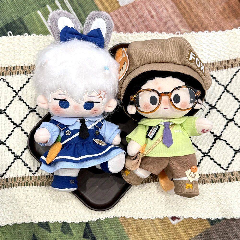 小兔日记&小狐周刊 20cm娃衣20厘米棉花娃娃衣服套装棉花娃娃衣服,淘宝优惠券,粉丝福利购,淘宝优惠卷