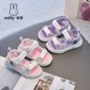 Summer fingerless casual girls' Velcro sandals