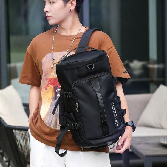 Wet and dry separation bag, independent shoe compartment, lightweight and waterproof