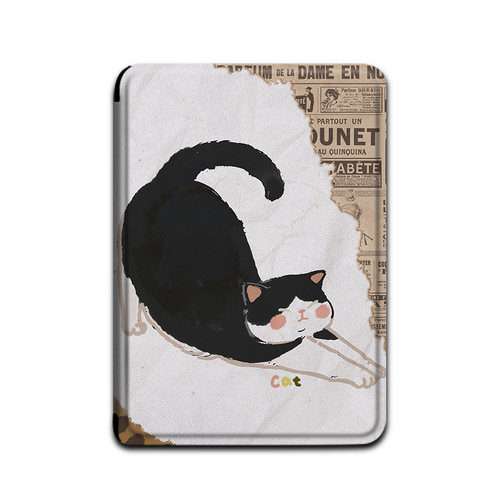 电子书适用kindle阅读器paperwhite复古猫咪scribe励志kpw4/5/6寸oasis3卡通2第11代958保护套voyage1499壳潮 - 图0