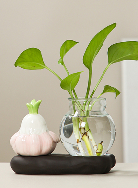 创意可爱蒜鸟家居客厅装饰小摆件