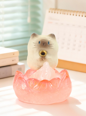 猫猫PAI运来福喵能量盲盒摆件