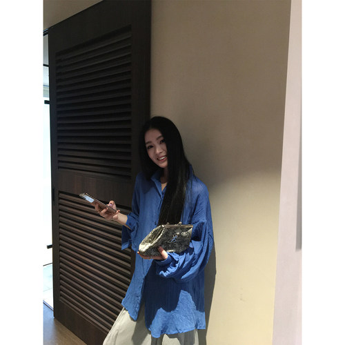 黄亮Elovey【4/7 20:00pm】智性松弛-棉感衬衫+天丝麻鱼尾长半裙 - 图1