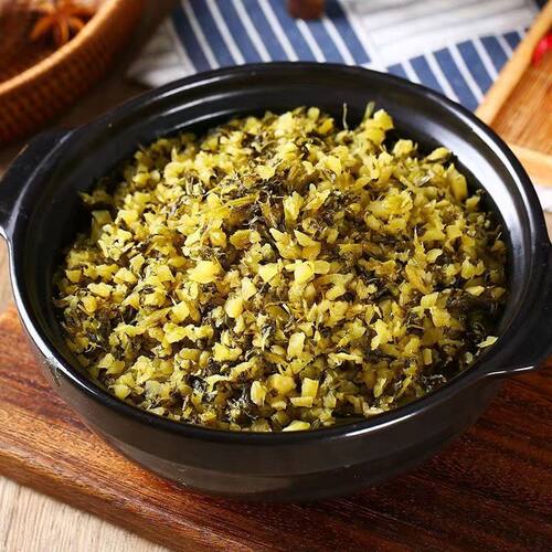 精品雪菜散装9斤雪里蕻咸菜酱菜酸菜包子馅料开胃菜下饭菜 - 图1