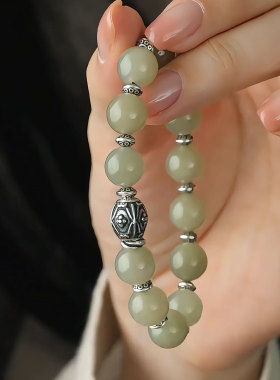 925银花珠飞碟小众新中式手串