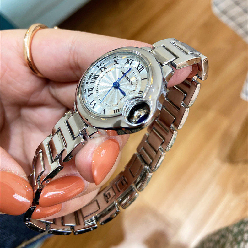 蓝针气球正品女士名牌2021年机械表 意鸣国产腕表