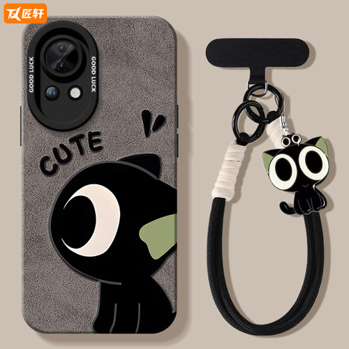 可爱小猫适用华为nova15手机壳nova14套13pro硅胶nowa12新款11保护10全包nove8高级9se活力版7外壳ultra - 图2