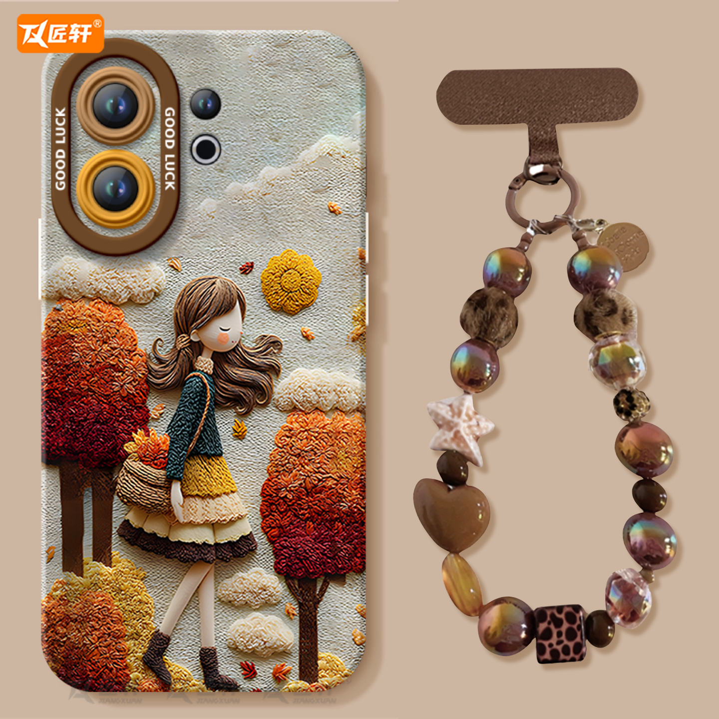 刺绣童话镇适用适用vivos30手机壳s20pro新款s18液态s19硅胶s17保护vivo镜头s16e套vivi全包s15por高级s12 - 图1
