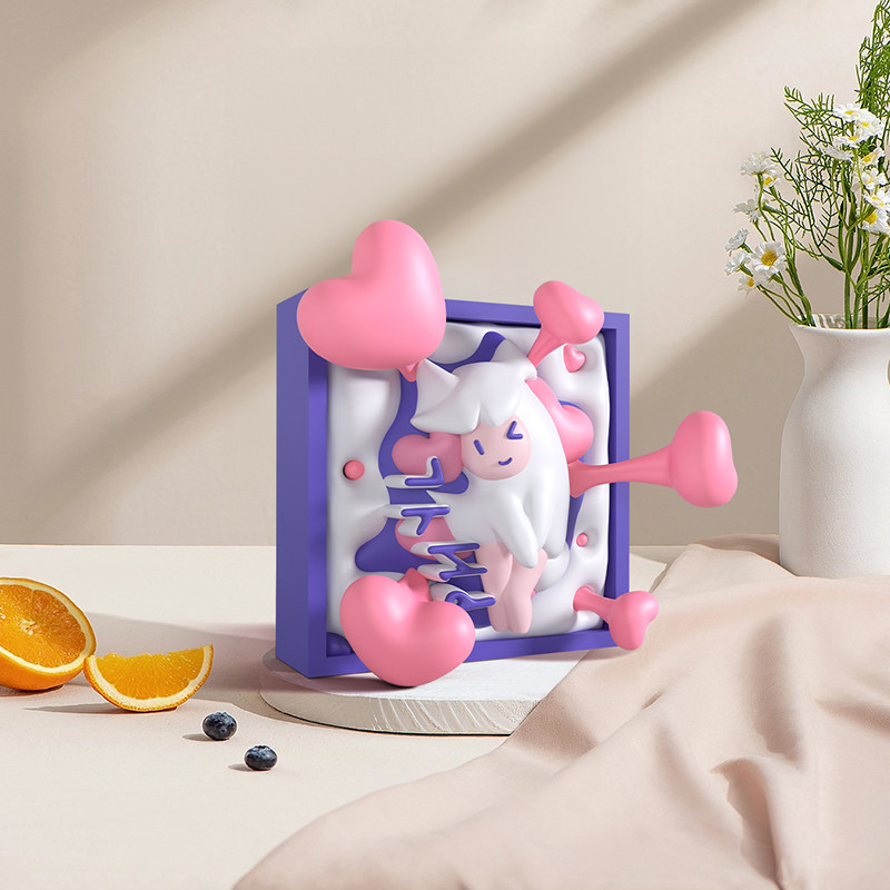 【限时特价】数字油画DIY立体浮雕画装饰画3D手绘画丙烯颜料填充