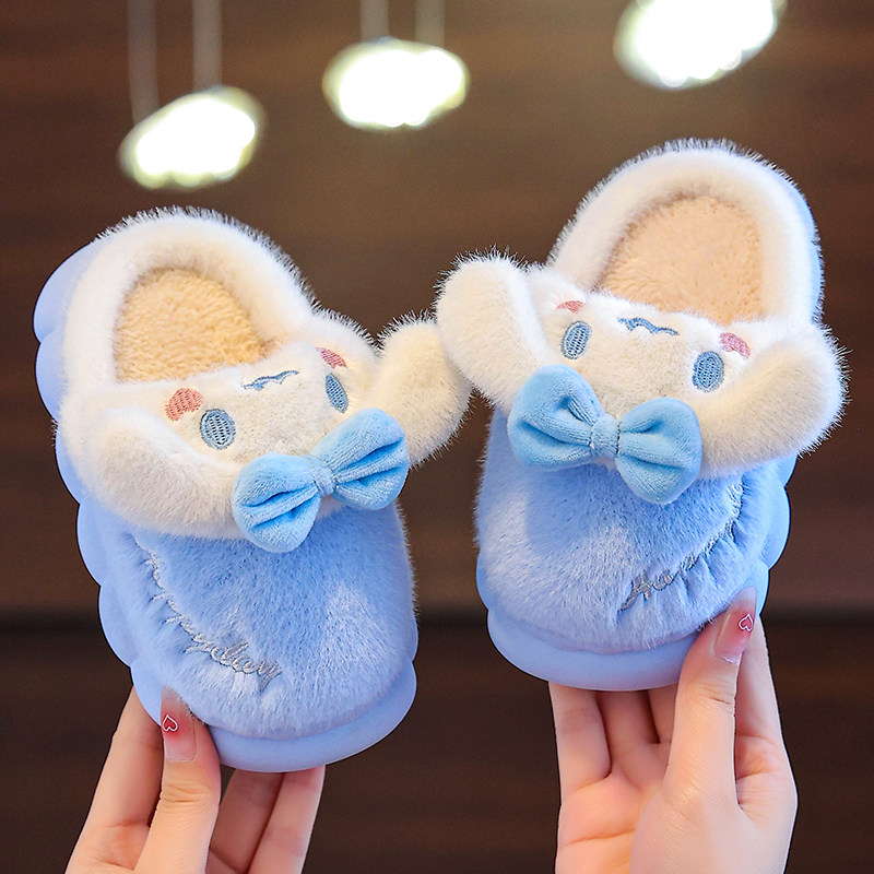 女童棉拖鞋秋冬季儿童卡通室内居家鞋中大童保暖亲子宝宝包跟棉鞋,淘宝优惠券,粉丝福利购,淘宝优惠卷
