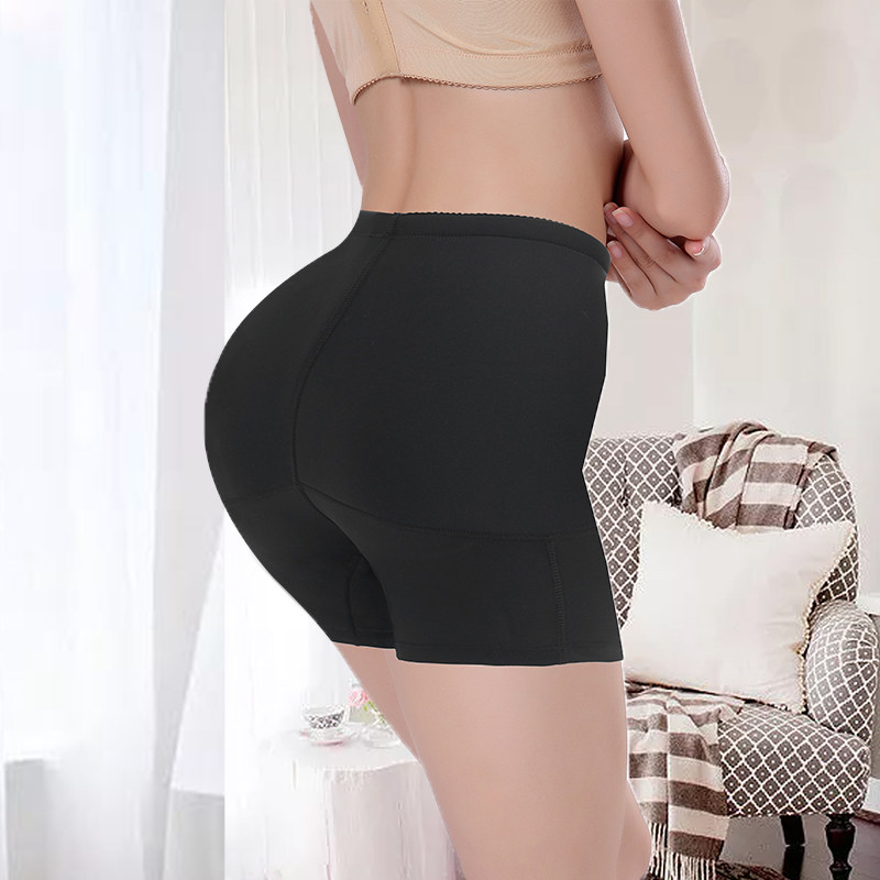 丰臀丰胯一体固定无痕垫臀垫女内裤 朵绯塑身美体裤