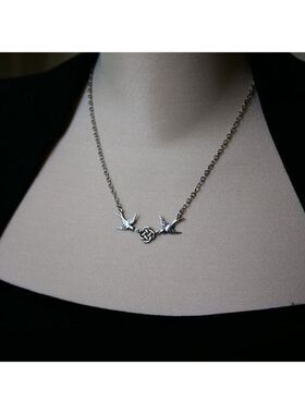 Vintage古着复古scissors个性ins项链