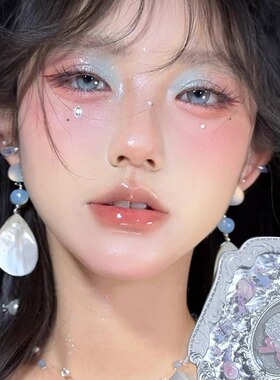 水滴贝壳流苏高级感耳环
