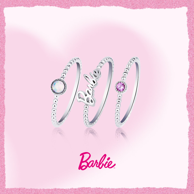 925 silver stacking rings, women's letter silver jewelry