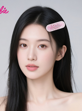 发夹发饰女锆石镶嵌侧边闪钻头饰
