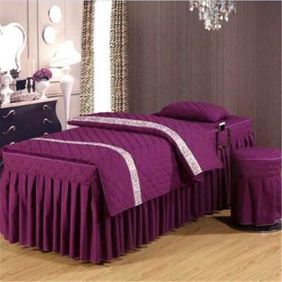 Beauty bedspread set of four for massage and therapy, suitable for all seasons
