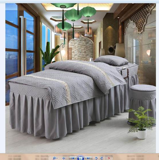 Beauty bedspread set of four for massage and therapy, suitable for all seasons