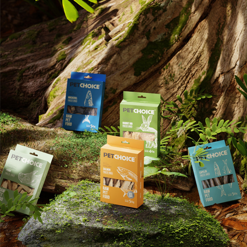 【任选3件】PetChoice冻干猫零食生骨肉三文鱼多春鱼干鹌鹑蛋鸡肉,淘宝优惠券,粉丝福利购,淘宝优惠卷