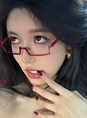 女式高级感眼镜框架纯欲