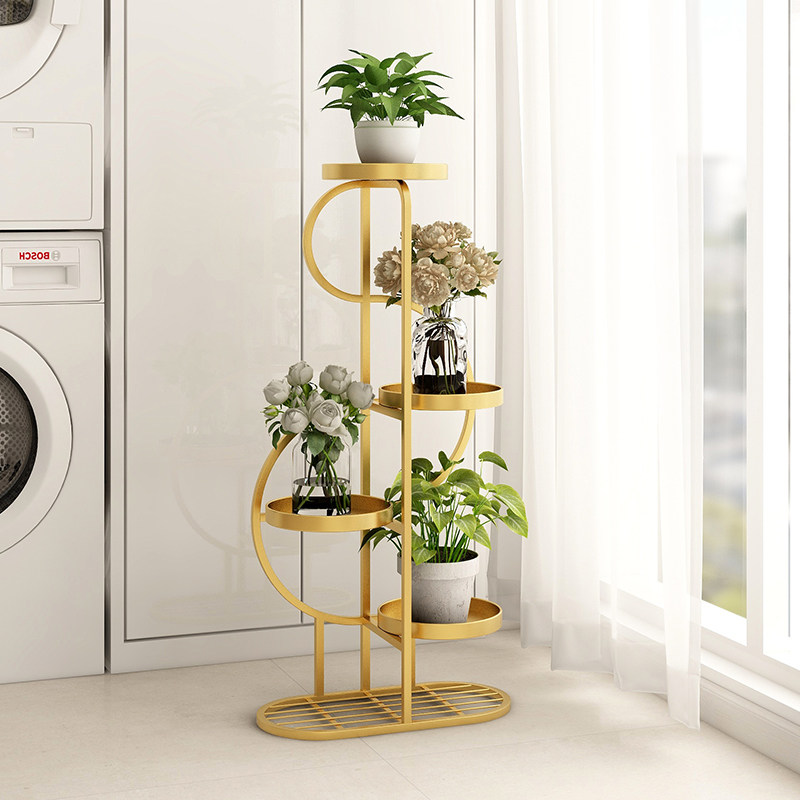 多层可移动花架子客厅落地式铁艺多肉花盆托架阳台室外植物置物架,淘宝优惠券,粉丝福利购,淘宝优惠卷