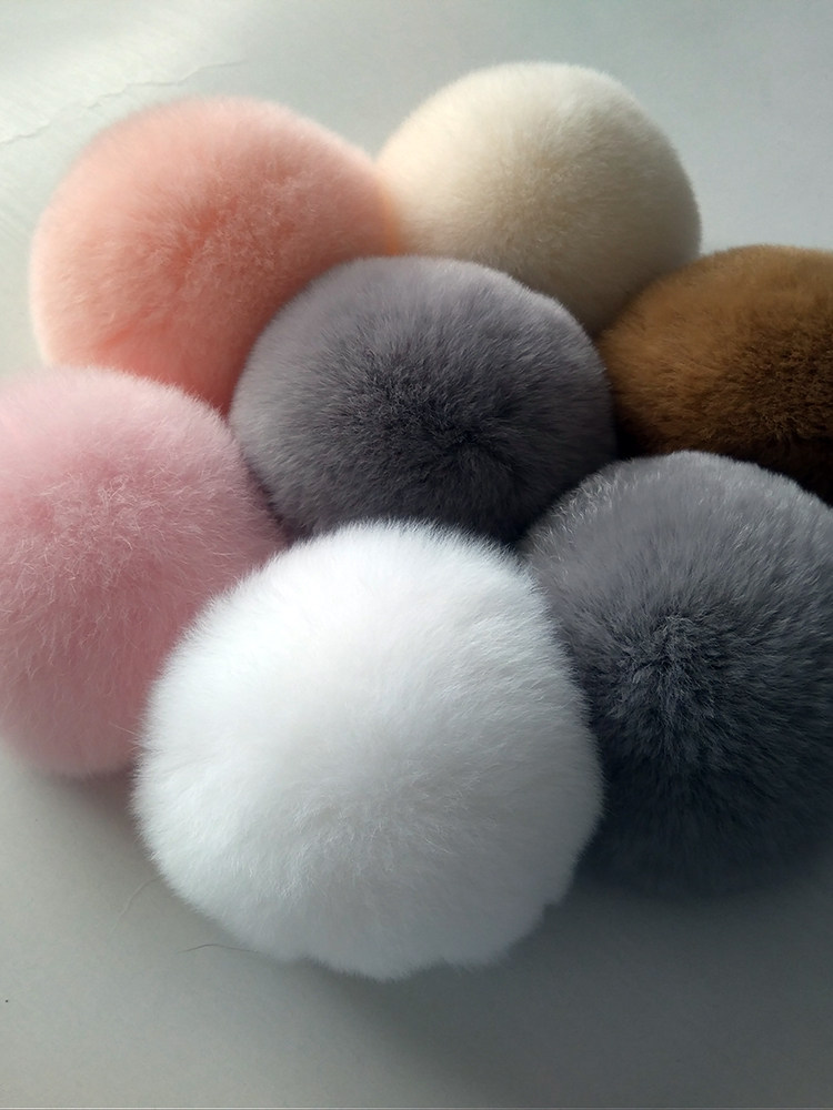 獭兔毛绒球手工材料发饰服装鞋配饰儿童帽子真毛毛球装饰配件,淘宝优惠券,粉丝福利购,淘宝优惠卷