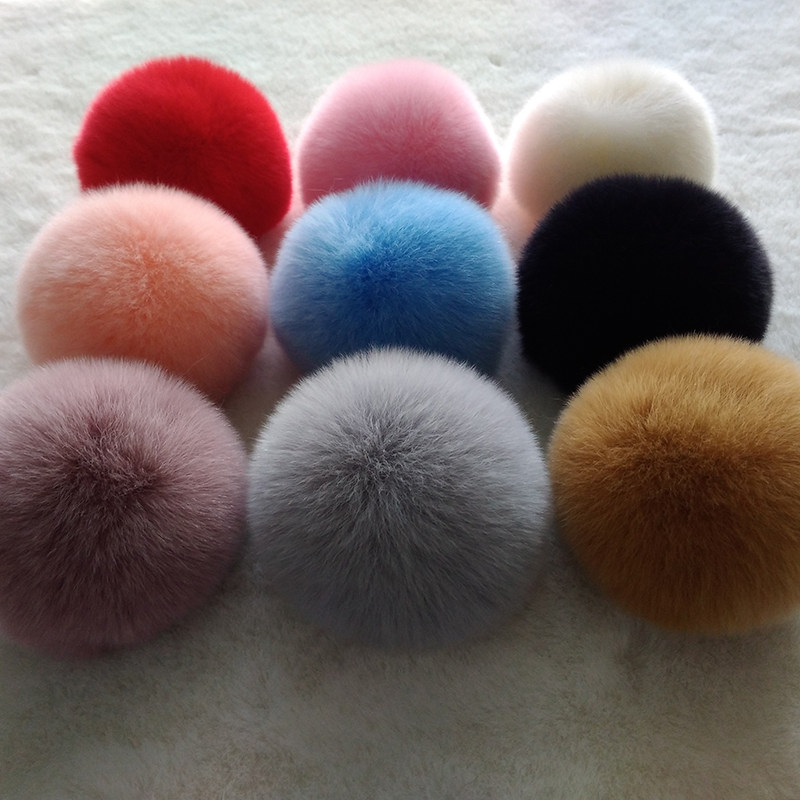 獭兔毛绒球手工材料发饰服装鞋配饰儿童帽子真毛毛球装饰配件,淘宝优惠券,粉丝福利购,淘宝优惠卷