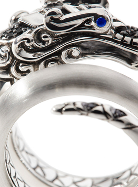 磨砂宝石JH925银小众设计