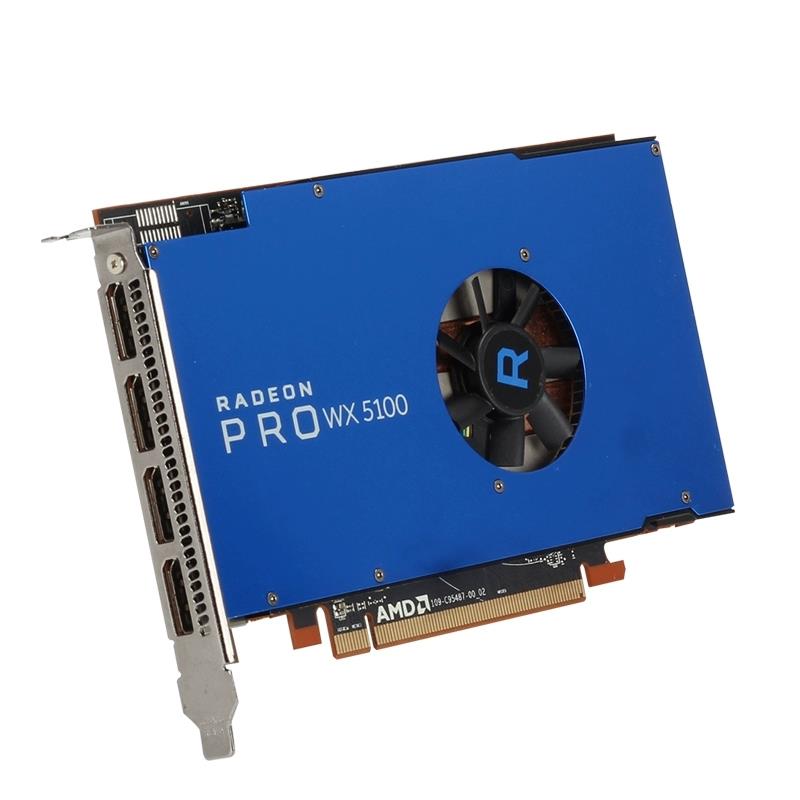 AMD Radeon Pro WX5100 8G专业图形设计显卡CAD/PS绘图3D建模渲染 - 图0