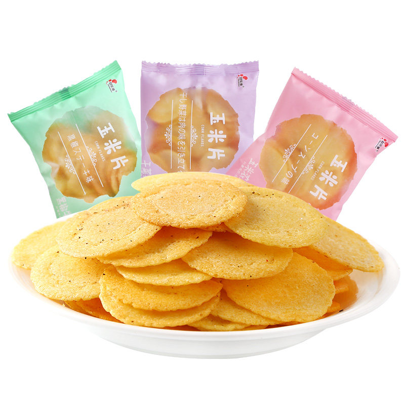 好乐多玉米休闲玉米饼杂粮饼*薯片 好乐多膨化食品