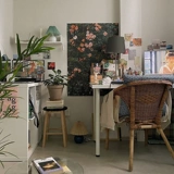 Прекрасный маленький день ретро -розовый заклер