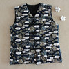 Men's pure cotton thickened warm winter vest vest