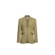 Ochirly design zipper suit jacket ສໍາລັບແມ່ຍິງທີ່ມີສາຍແອວຕົກແຕ່ງທີ່ຖອດອອກໄດ້