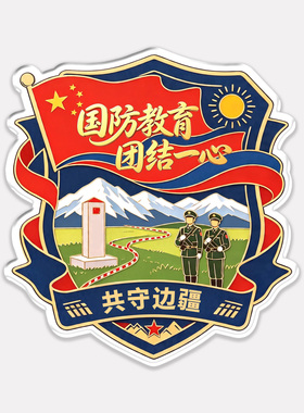 体育局应急管理局2026全民国防教育日活动宣传品亚克力冰箱贴磁吸