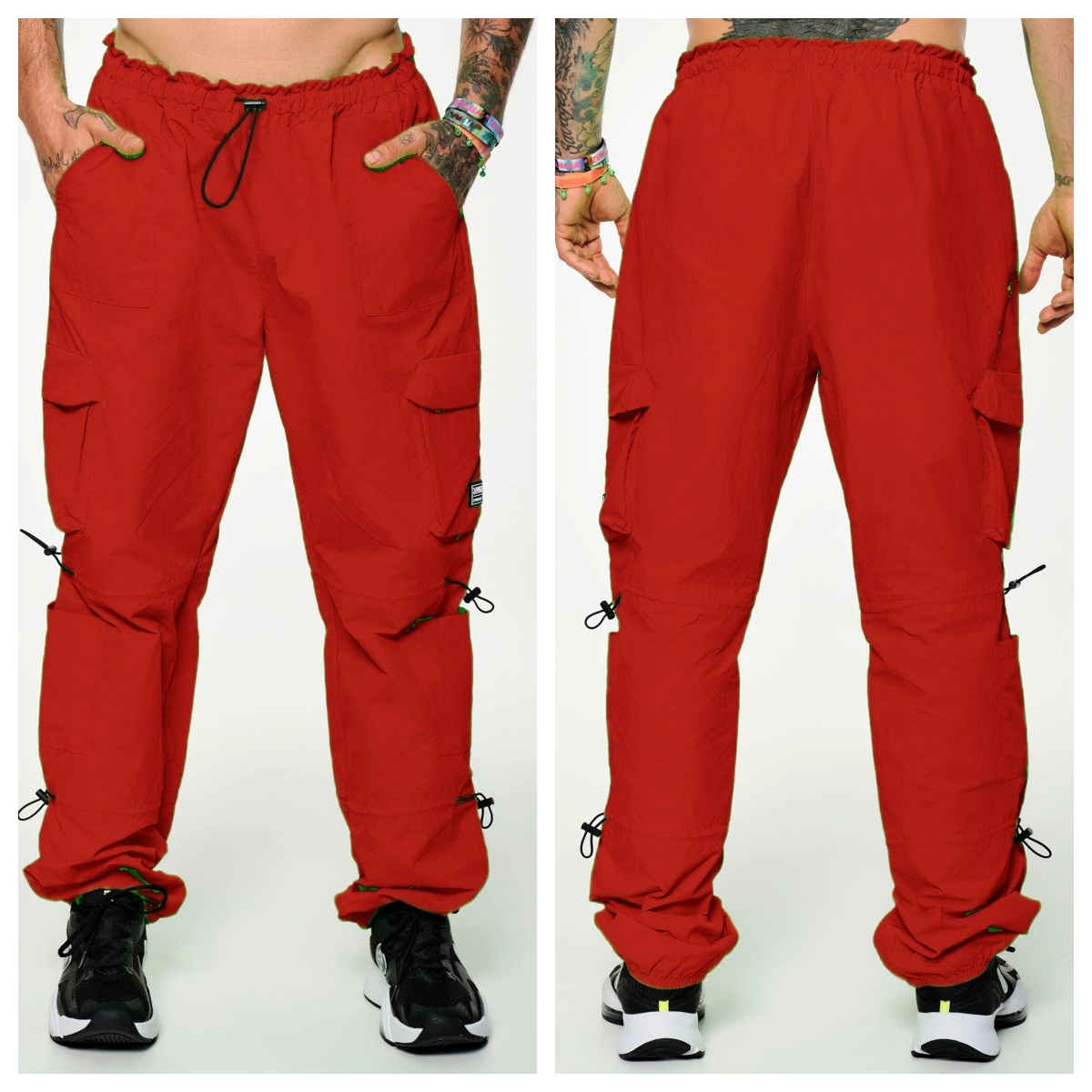 ZW健身舞蹈运动瑜伽宽松工装裤速干长裤 338 406 045 450 500 550 - 图2