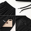Orange Yijia Men's Summer Thin Quick-Drying Sports Quarter Pants