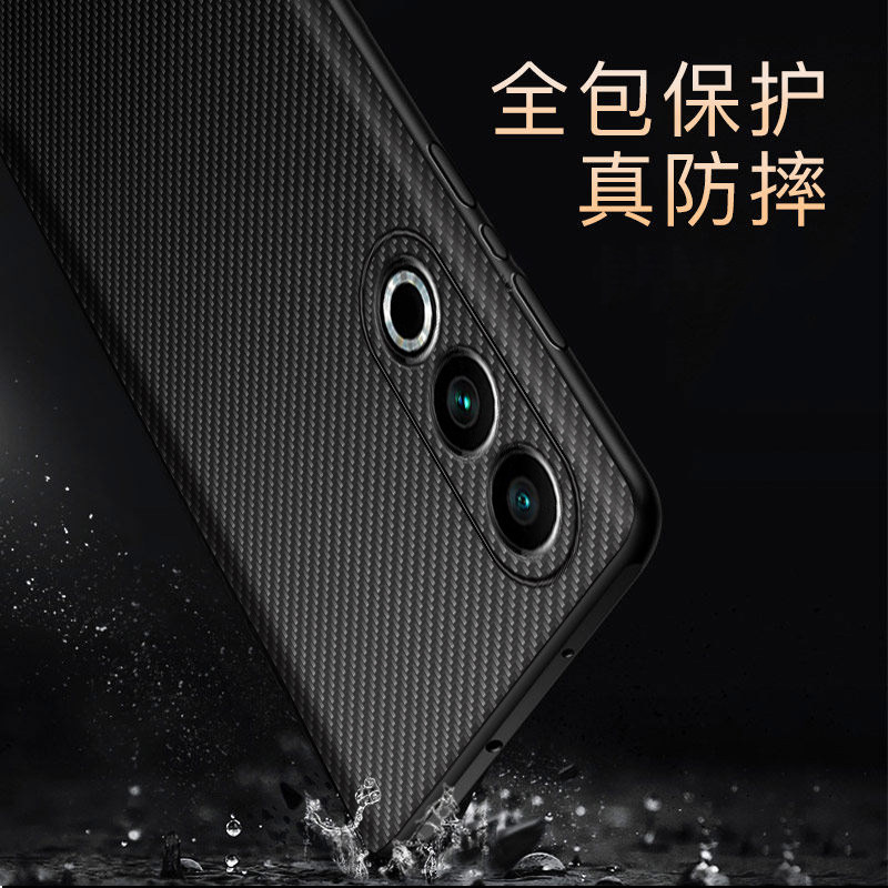 车标荔枝纹适用于一加ace3v手机壳新款适用于一加ace3保护套软边商务皮革适用于ace2pro防摔轻奢全包防摔适用