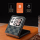 Anti-fall and wear-resistant plaid Huawei novaflip mobile phone case