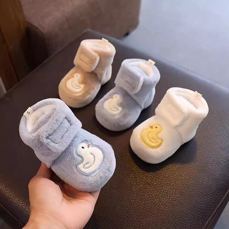 日本婴儿鞋子秋冬季0-1岁加绒加厚保暖棉鞋袜男女宝宝软底步前鞋,淘宝优惠券,粉丝福利购,淘宝优惠卷