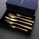 Retro old light luxury golden gift box set