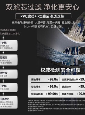 【自营】WMF德国台式净饮机气泡制冷即热一体饮水机家用直饮滤水