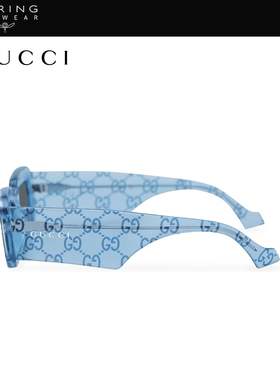 明星同款 开云眼镜古驰GUCCI男女同款透明线芯太阳镜墨镜GG1426S