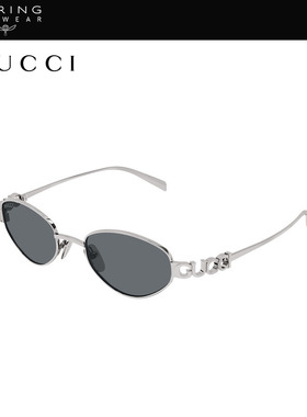 开云眼镜 古驰GUCCI男女同款金属几何窄框小框太阳镜墨镜GG1935S