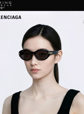圣诞礼物[新款]开云眼镜巴黎世家BALENCIAGA太阳镜墨镜BB0434SK