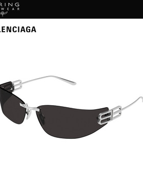 【2026新款】开云眼镜巴黎世家BALENCIAGA猫眼无框太阳镜BB0484S